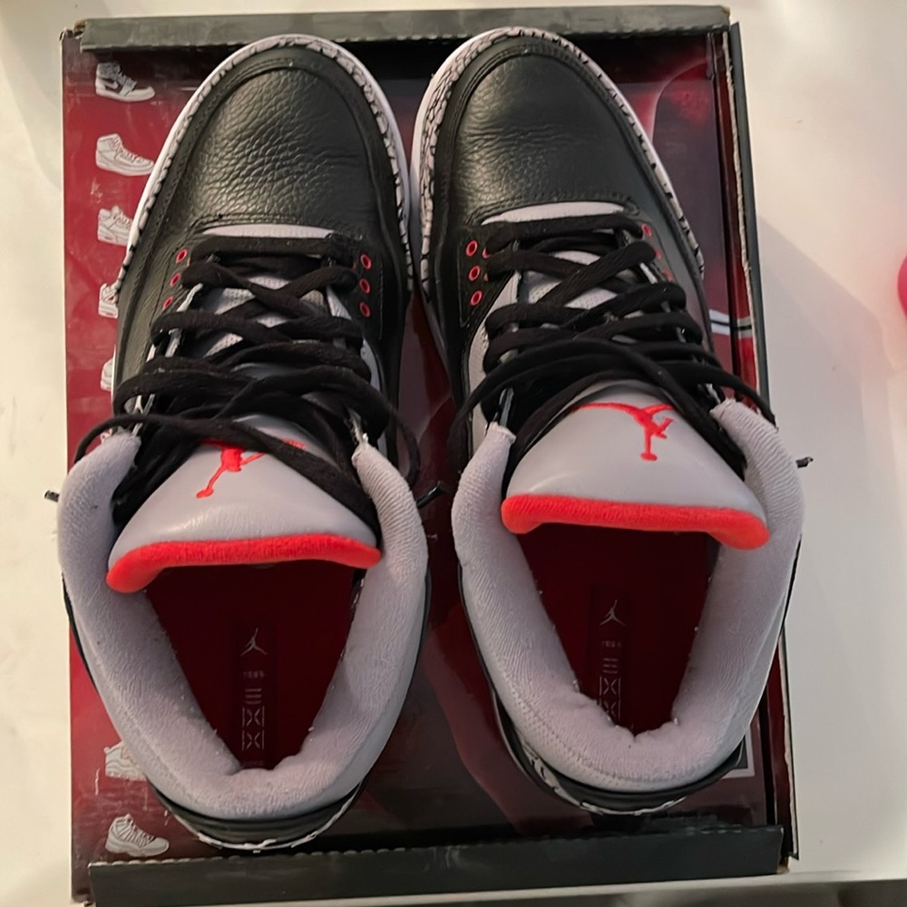 2008 Jordan 3 black cement